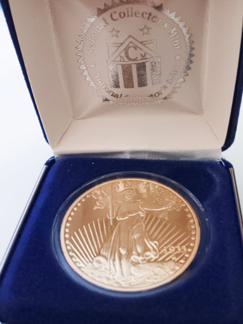 Collector's Item! Saint-Gaudens Walking Liberty Double Eagle Coin - Copy #QF2184